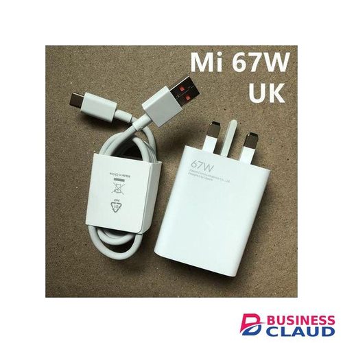 Original Xiaomi 67W Fast Wall Charger Adapter USB-C Cable