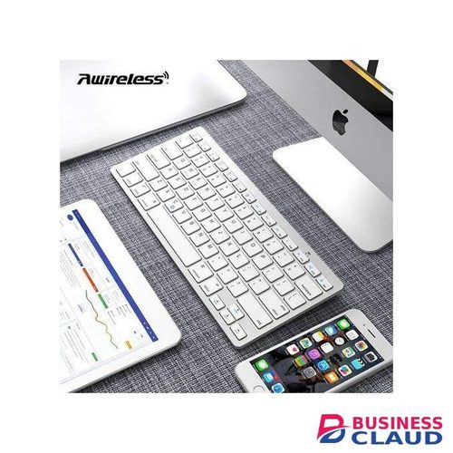 Home Business Custom Spanish Keyboard Espanol Silent Wireless Mac Keyboard For TV New Product Status