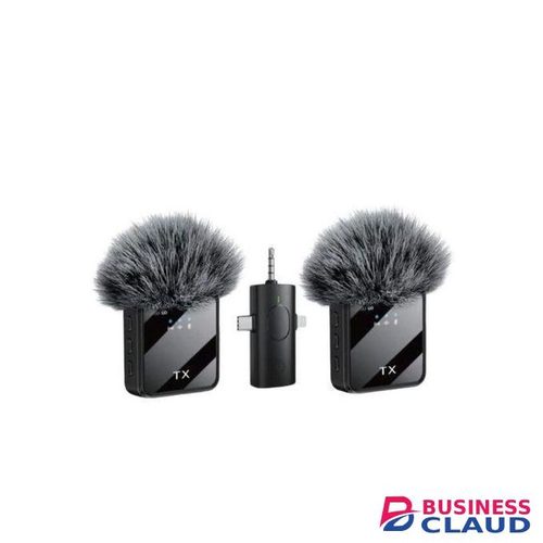 TX Wireless Microphone F11-2 – Dual Mic System, Noise Reduction, Long Battery Life, Universal Compatibility