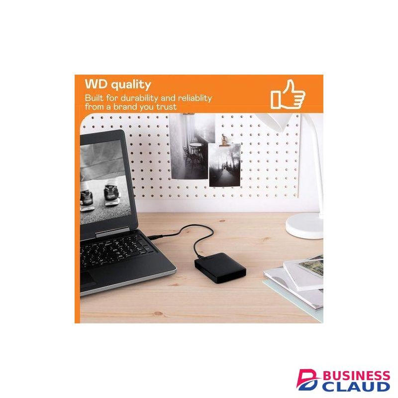 Western Digital NEW Western-Digital WD 1TB Elements Portable Hard Disk Drive, USB 3.0, Compatible with PC, PS4 and Xbox, External HDD