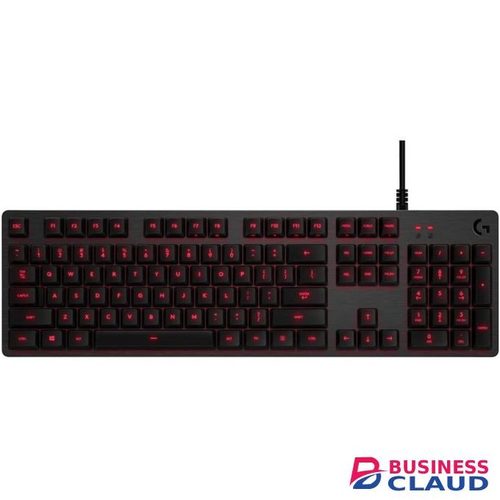 Logitech G413 Backlit Mechanical Gaming Keyboard with USB Passthrough – Carbon