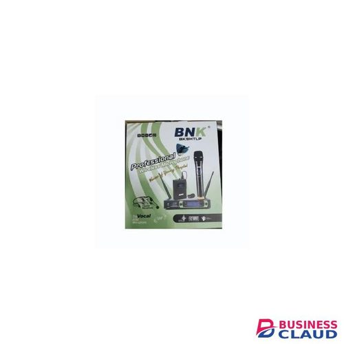 Bnk BK9HTLP 3 In 1 UHF Dual Channel Wireless Microphone System