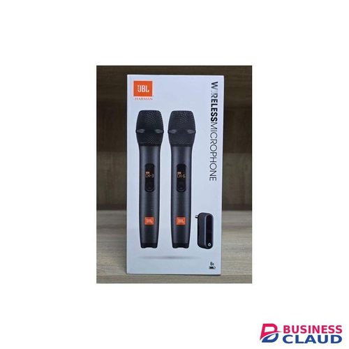 Jbl Wireless Two Microphone System set with Dual-Channel Receiver
