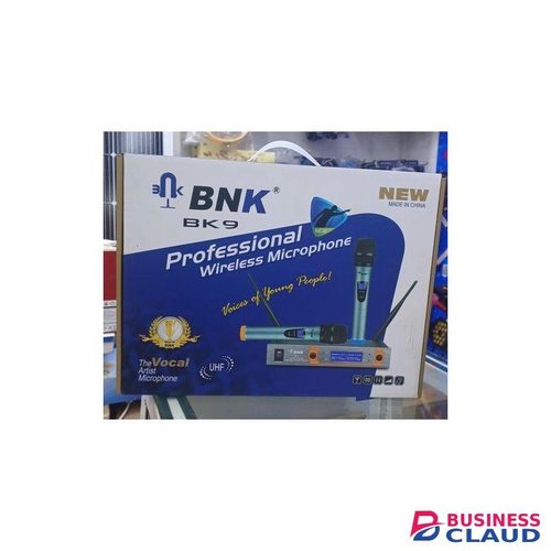 Bnk BK-9 Dual Channel UHF Wireless Microphone