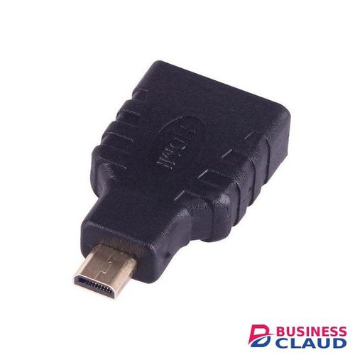 Micro HDMI Male to HDMI Female Adapter (Gold Plated)