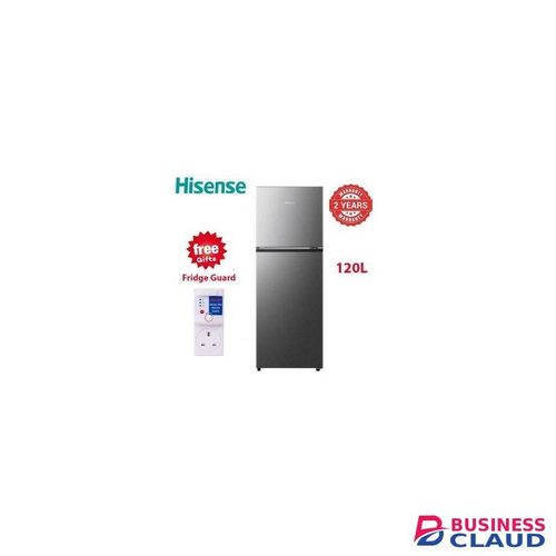 Hisense 120L Two Door Refrigerator, Direct Cool Cooling System - FREE REFRIGERATOR GUARD+ 2YRs Warranty