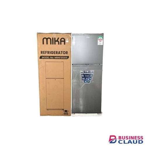 202L Double Door Refrigerator – No Frost, Energy Saving Fridge with Top Freezer