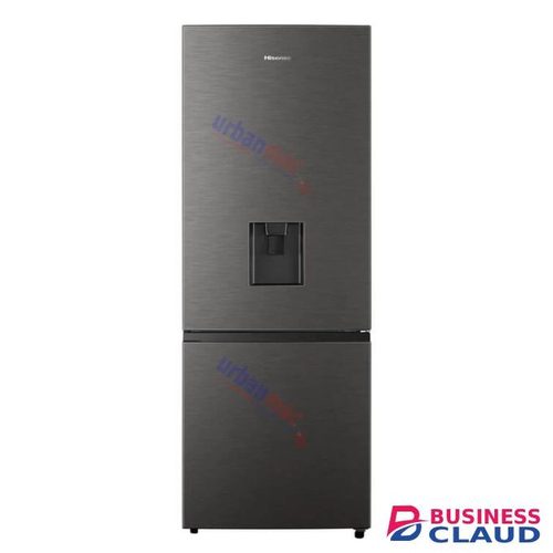 Hisense 292Litres Double Door No Frost Fridge with Dispenser , Bottom Freezer WITH FREE FRIDGE GUARD