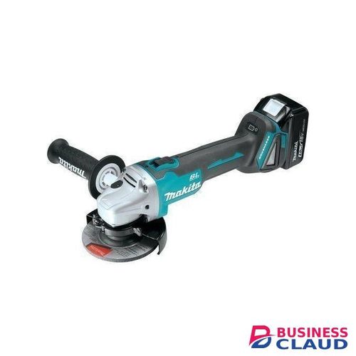 Makita Cordless Grinder, Two Batteries And One Charger+ Cutting Disk