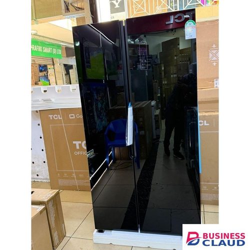 TCL side by side fridge glass door 550L