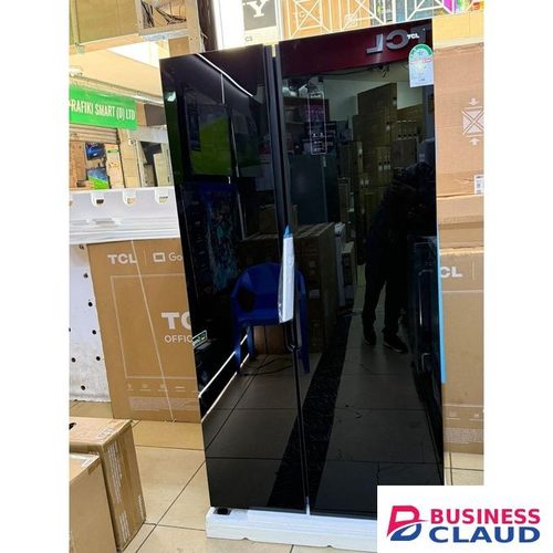 TCL side by side fridge glass door 550L