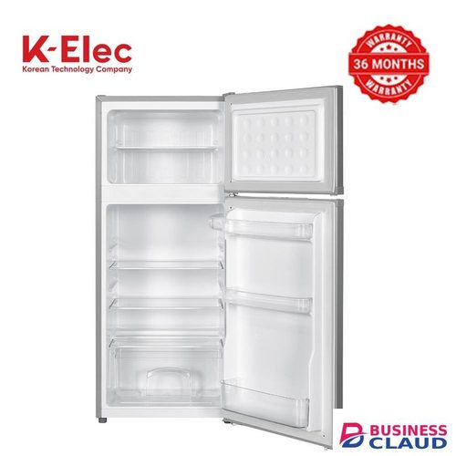 K-Elec K-Elec Top Mounted Double Door 125-Litres De-Frost KR20-TM-DFC Refrigerator (36Months Warranty) + Free Fridge Guard