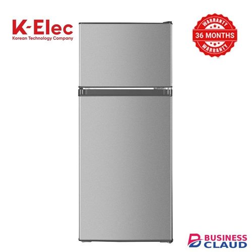 K-Elec K-Elec Top Mounted Double Door 125-Litres De-Frost KR20-TM-DFC Refrigerator (36Months Warranty) + Free Fridge Guard