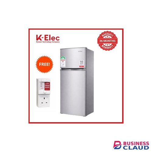 K-Elec K-Elec Double Door De-Frost 206 Litres Refrigerator - Model KR35-TM-DFC-KSC (36Months Warranty) + Free Fridge Guard