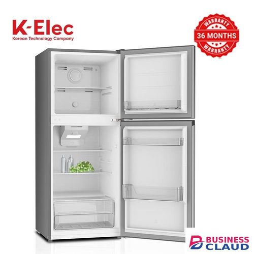 K-Elec K-Elec 181-Litres Top Mount No-Frost Double-Door Refrigerator- KR30-TM-NFC-KBI-Black (36Months Warranty) + Free Fridge Guard