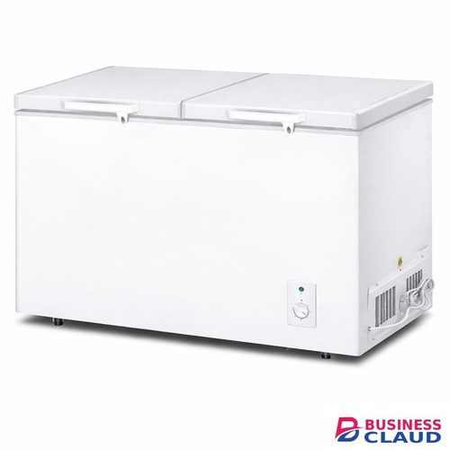 Premier 350L Deep Freezer Chest Type, Top Opening Lid, White, Large Capacity Freezing Storage