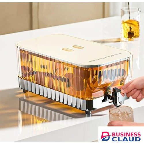 Un Branded 5 litres Large capacity refrigerator cold drinking bucket with tap