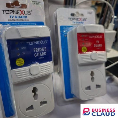 TOPNEXUS TN999 TV And Fridge Guard Surge Protector – 13 Amp Surge Protection System For Safeguarding Household Electronics