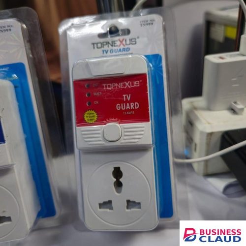 TV and Fridge Guard 13 Amp Voltage Surge Protector – Effective Protection Against Harmful Power Surges for Your Electronics