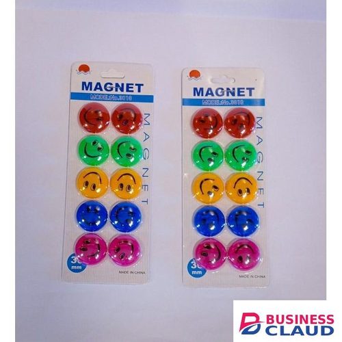 Magnets for Whiteboard and Fridge Assorted Colors ( 20 Pieces)