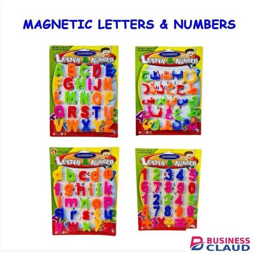 Kids Magnetic Alphabet & Numbers Set – Preschool Early Learning Educational Toy for Fridge & Whiteboard