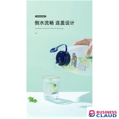2.1L Large Capacity Japanese Cold Water Bottle – Heat Resistant with Built-In Tea Strainer for Fridge, Juice & Beverage Storage