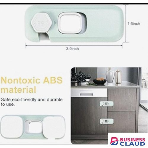 Adhesive Child safety lock Baby Locks for Cabinets and Drawers, Toilet, Fridge