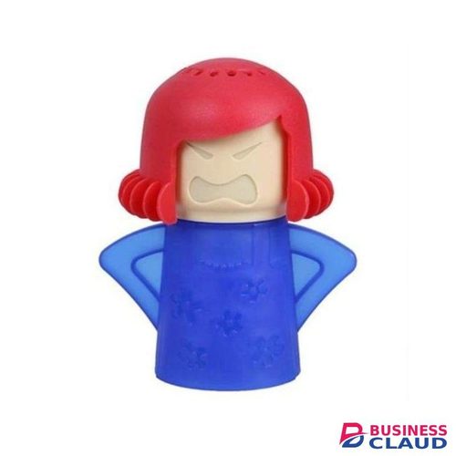 Angry Mama Microwave Cleaner, Microwave Oven Steam Fridge Odor Absorber Tool Easily Crud in Minutes Steam Cleans and Disinfects with Water and Vinegar for Kitchen