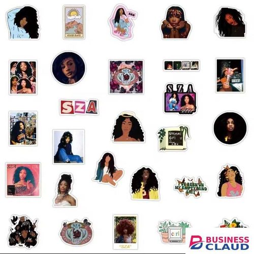 5/10/15/20pcs Famous rapper SZA graffiti Decal waterproof stickers for laptop,mobilephone,guitar,helmet,fridge,motorbike, journaling, scrapbooking, water bottle