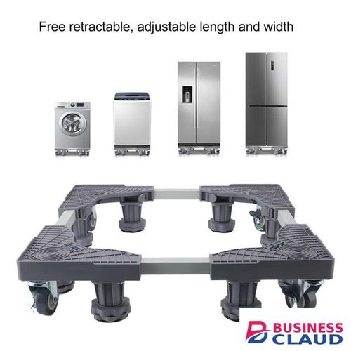Adjustable Universal Mobile Base with Wheels for Washing Machines & Refrigerators