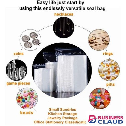2KG-Heavy Gauge Reusable Ziplock Fridge Storage Bags