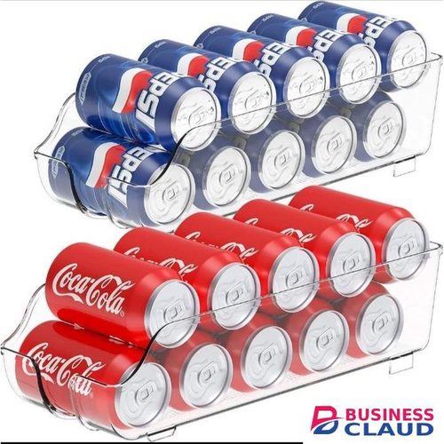 2 Pcs Premium Quality Fridge Can Organizer