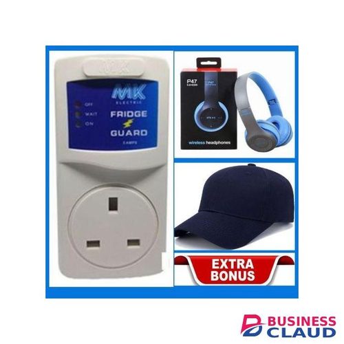 MK FRIDGE GUARD+ Bluetooth Headphones + Cap