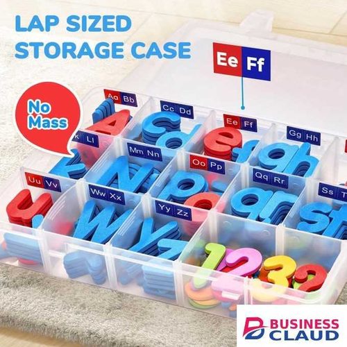 Phonic Alphabet Magnets for Fridge with Magnetic Board