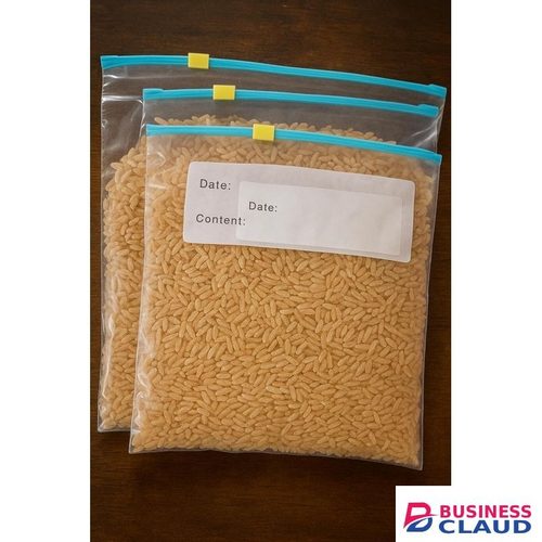 2kg Large Sized Ziplock Fridge Bags-Food Packaging Bags-Reusable/ All-Purpose