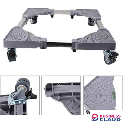 Double wheel Adjustable Washing Machine / Fridge Mover Stand