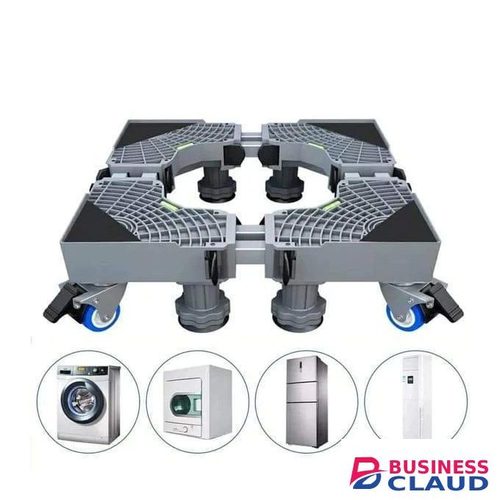 Heavy duty 200kg fridge stand washing machine stand trolley