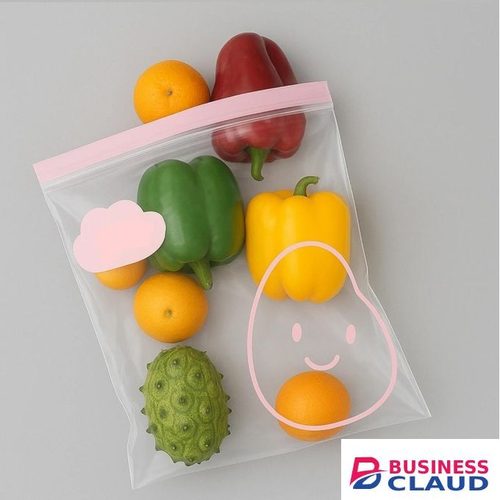 50pcs Large-sized Ziplock Fridge Bags-Food Packaging Bags-Reusable/All-Purpose
