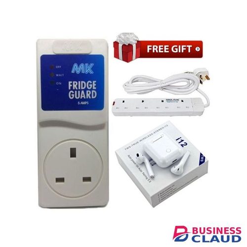 MK FRIDGE Guard + Free 4 Way Extension & Earbuds