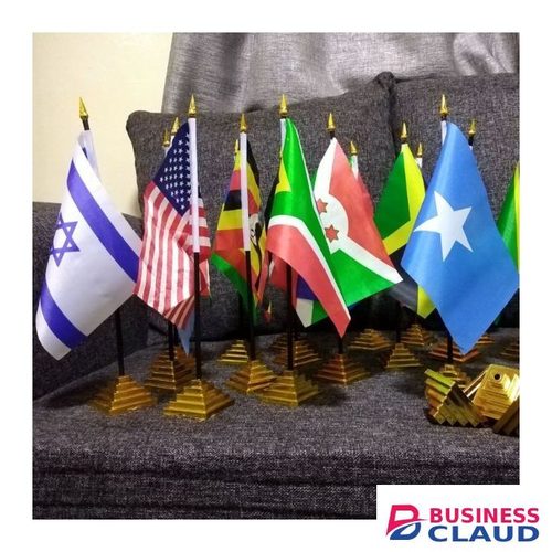 Flag Beautiful Burundi Flag + Detachable Stand + Base.