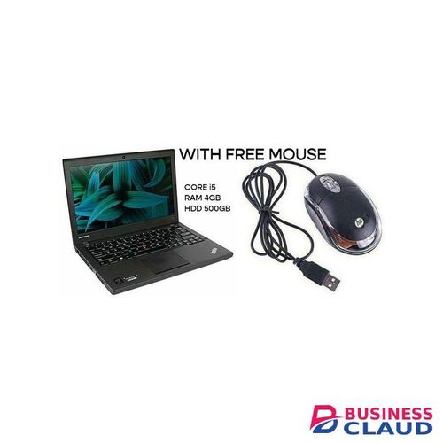 Refurbished Lenovo X240 500GB HARDDISK 4GB RAM 2.49Ghz Intel Core I5, Windows 11 PRO Activated, Office & Basic Software Installed