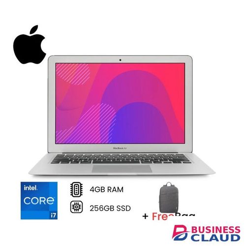 MacBook Air 2011 Intel Core i7 4GB RAM 256GB Flash Storage 13.3 Inches, Refurbished Laptop