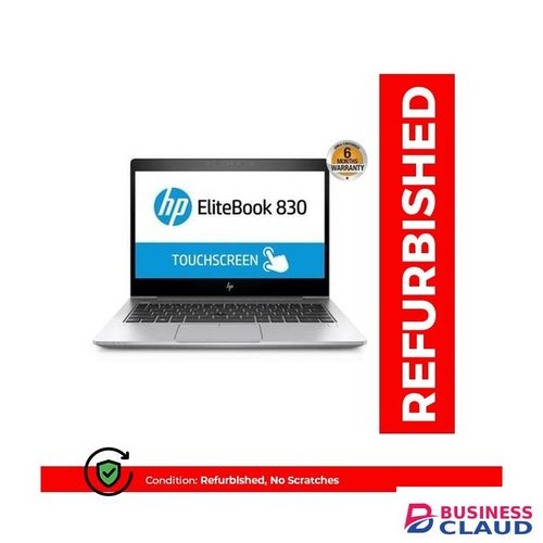 Refurbished EliteBook 830 G5 Core I5 8GB 256GB SSD 13.3" 8th Gen Touchscreen Ultra-Slim Laptop