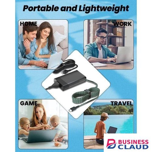 Slim HP 65W USB C Laptop Charger for HP Elitebook 840 845 830 865 640 650 G10 g9 X360 1040 G8 G10,Elite X360 830 1040 G10,HP Spectre/Envy X360 2in1/HP ProBook G9 G10 Type C