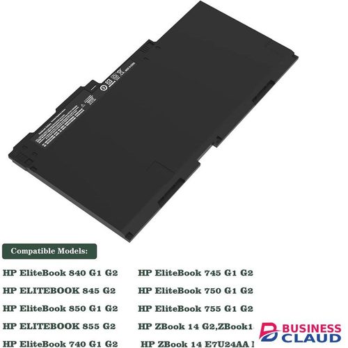 CM03 CM03XL Battery fit HP EliteBook 740 745 750 755 840 845 850 855 G1 G2 Series, fit HP ZBook 14 15u, P/N: HSTNN-DB4Q HSTNN-L11C-5 HSTNN-LB4R 717376-001 CM03 CM03050XL Notebook Laptop Battery