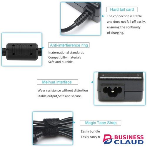 65w Laptop Charger for HP EliteBook Folio 840 450 9480m 9470m ProBook 430 G1 G2 440 455 645 650 655 250 255 EliteBook Revolve 810 G1 G2, 820 G1, 725 G2, 745 G2, UL Listed
