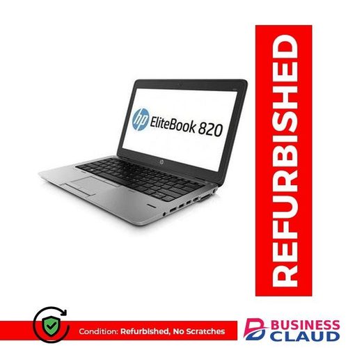 Refurbished EliteBook 820, Intel Core I5, Slim Model,8GB RAM, 500HDD, Black- 12.5inch