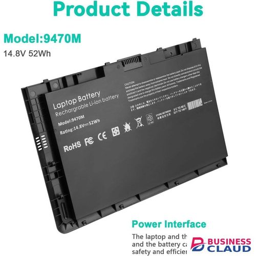 BT04XL Notebook Battery for HP EliteBook Folio 9470 9470M 9480m Ultrabook BT04 BA06 HSTNN-IB3Z HSTNN-I10C 687945-001 H4Q47AA 687517-241