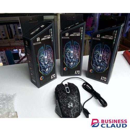 A70 Wired Gaming Mouse in Kenya with RGB lights – High Precision USB Optical Mouse for PC & Laptop in Kenya-with-rgb-lights-high-precision-usb-optical-mouse-for-pc-laptop