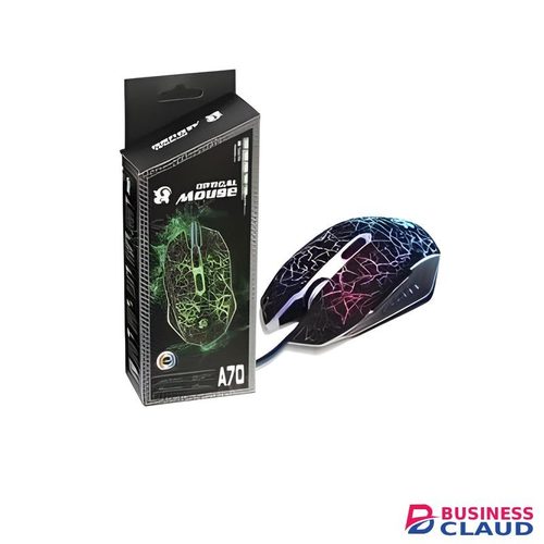 A70 Wired RGB Gaming Mouse in Kenya – High Precision USB Optical Mouse for PC & Laptop